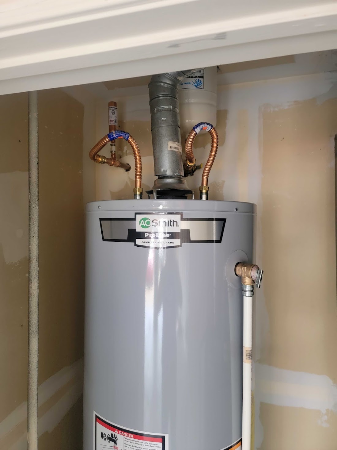 D and D Drain installation work